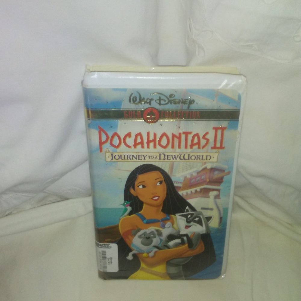 Disney VHS Pocahontas II Journey to a New World